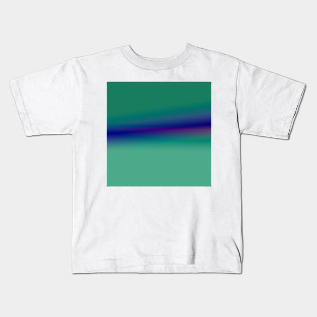 blue green purple texture abstract design Kids T-Shirt by Artistic_st